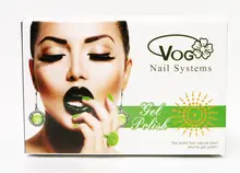 Free shipping 6pcs VOG fashion One Step Soak Off Gel Polish 15ml 36 beautiful colors for