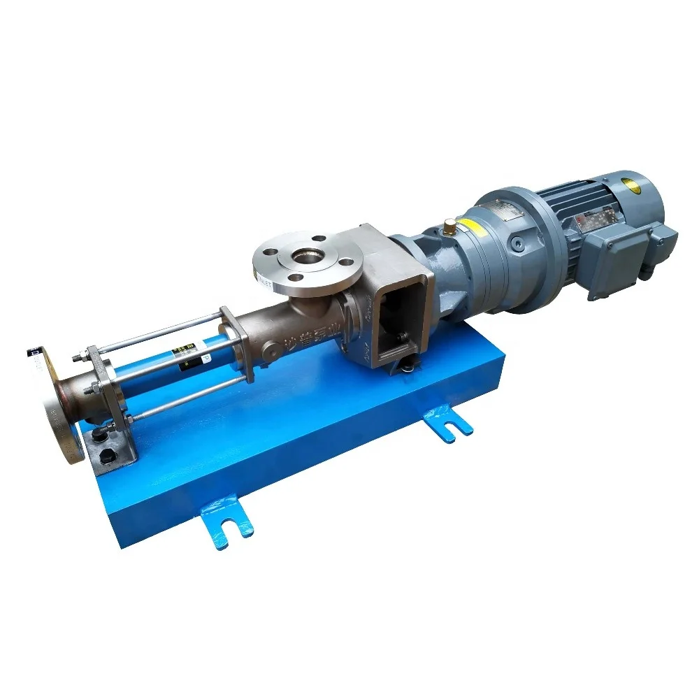 

Progressive cavity screw pump customized equal to NETZSCH NEMO models for various industries oil/pulp and paper/food & beverage