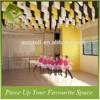 Fashional and Colorful aluminum extrusion profiles square baffle ceiling for Interior decoration