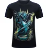 (Free sample)Compression T-shirts,digital printing mens clothes,athletic wear men T-shirts