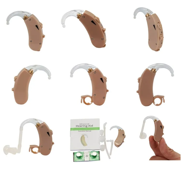 Frequency Adjustable Ear Hook Hearing Aids For High Frequency Hearing Loss