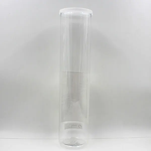 Custom Made Plastic Bottle Tennis Ball Container Plastic Cylinder