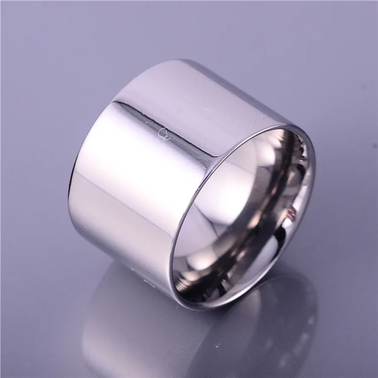 Fashion Jewelry Polished Silver Plated Stainless Steel Mens Rings Buy