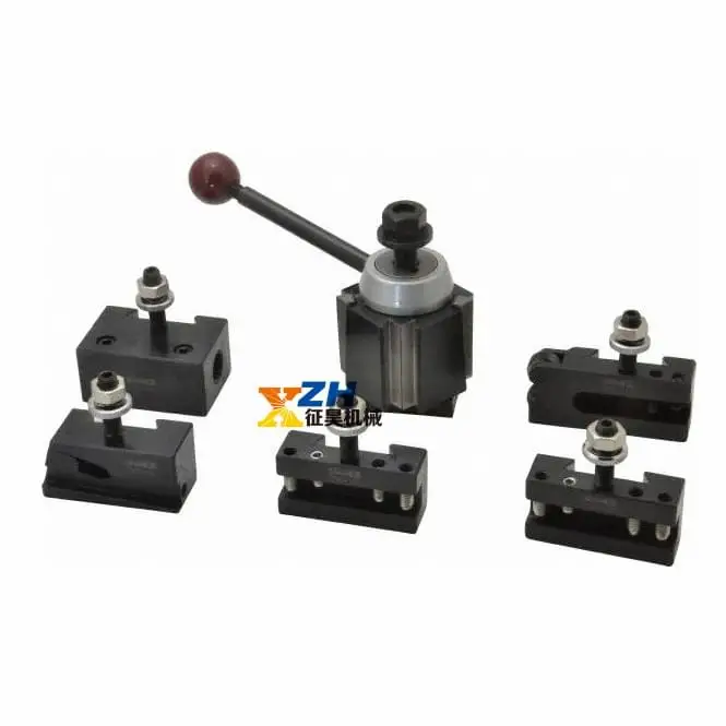 Wedge Type Quick Change Tool Post Set