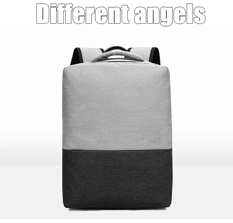 Elegant design stylish 15 inches anti theft waterproof Oxford business back pack rucksack laptop bags backpack