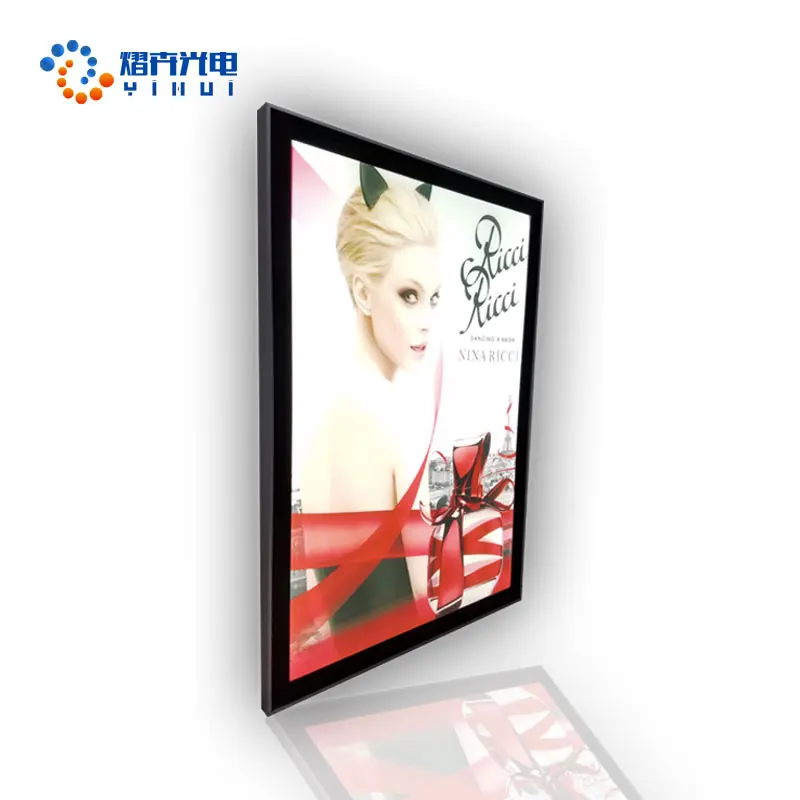 Low Price Aluminium Advertising Frames Magnetic Light Box