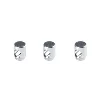 Custom Exterior Accessories CNC Machining Aluminum Stainless Steel Metal Knurling Threaded End Cap in China