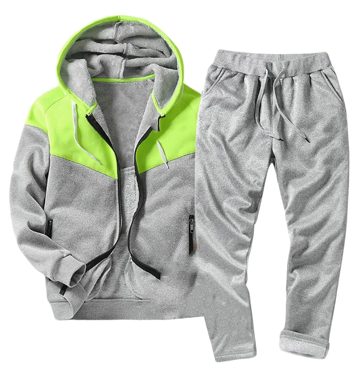 fleece lined jogging bottoms