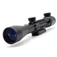 

Hunting Riflescope 3-9x40EG Red & Green Illuminated Rifle reflex sight Scope with 20mm picatinny rail mount
