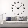 Removable 3D Foam Acrylic Modern Style Wall Clock for Home Decor