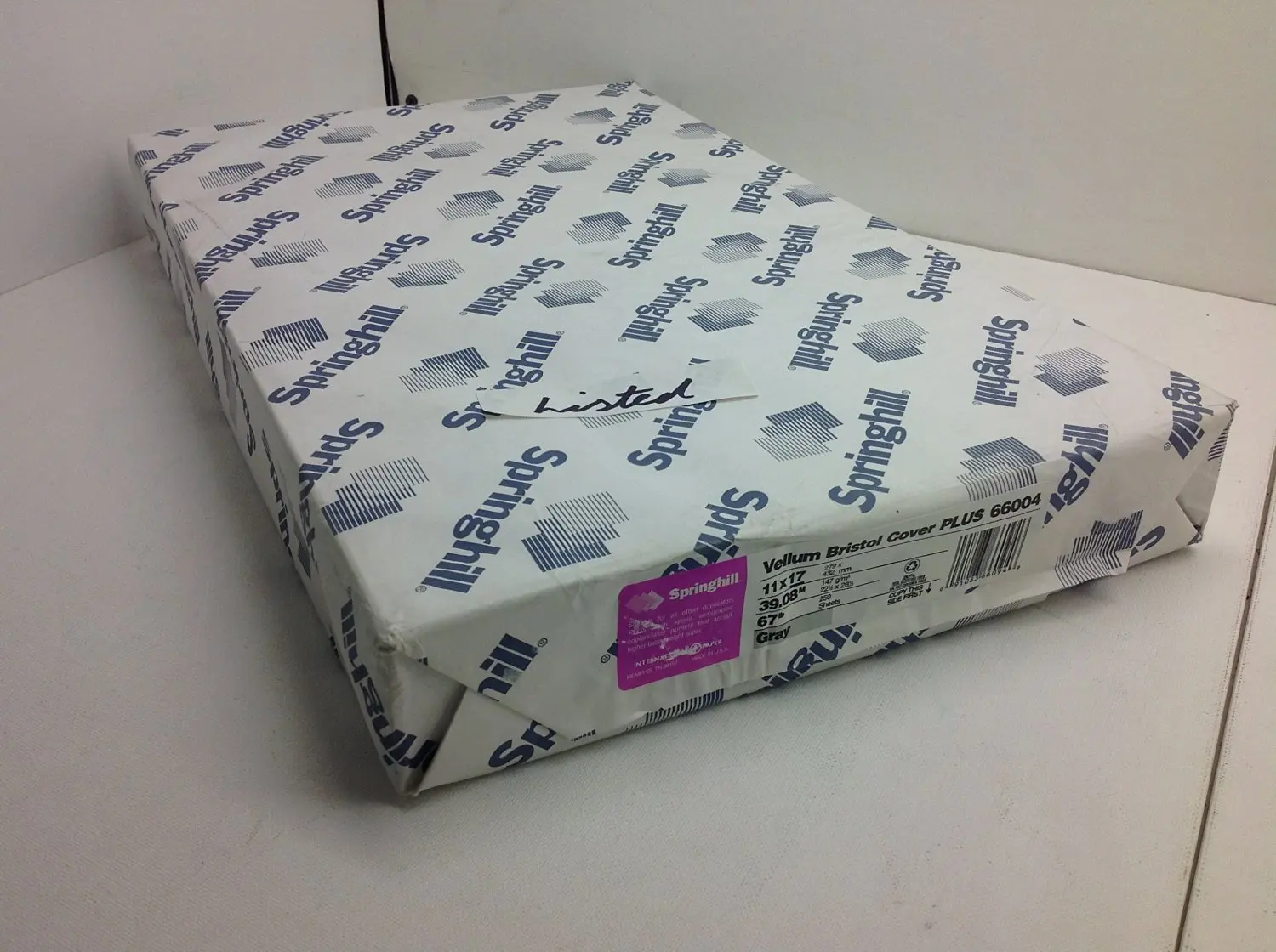 Get Quotations Springhill Vellum Bristol Cover 11x17 67lb Gray 250 Sheets 66004 Get Quotations Springhill Vellum Bristol Cover 11x17 67lb Gray 250 Sheets 66004