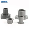 custom uhmw flange flanged plastic nylon POM peek sleeve bush bushing