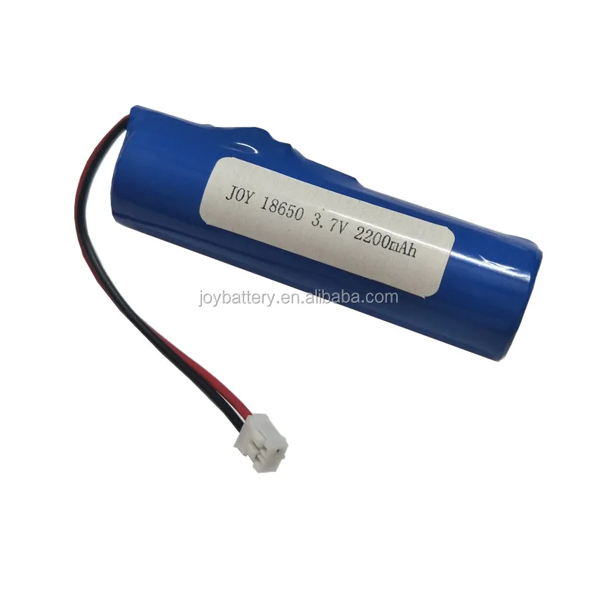 18650 3.7v 2200mah Li Ion Rechargeable Battery Pack With Pcb And Jst
