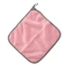 Online Shop New Products Kitchen Accessories Set Coral Velvet Double Side Colors Rag Absorbent Dishcloth Cleaning Towel