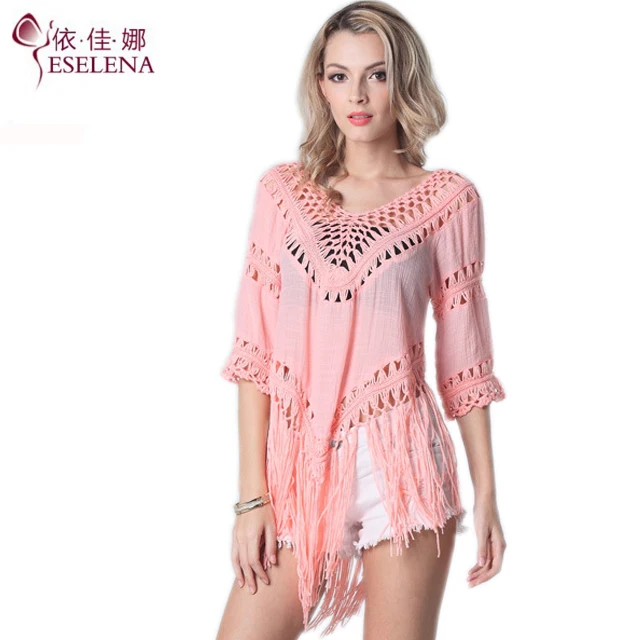

fashion women's Sexy Swimwear Beachwear Bikini Beach Wear Cover up loose Summer Shirt Dress