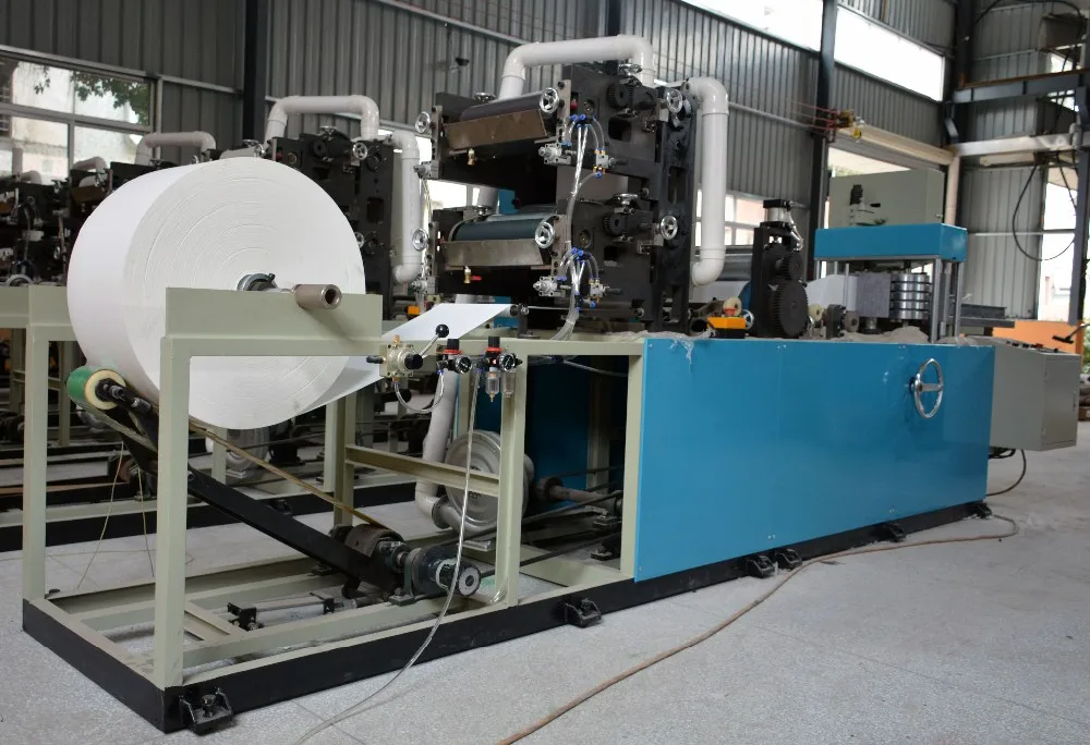 Double Layers Napkin Tissue Paper Manufacturing Machine Cilnp7000a