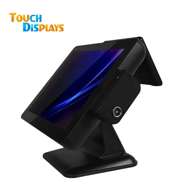 

15 inch touch screen cash register/Android RK3288 pos system/ 15 inch all in one touch screen pc/pos, Black