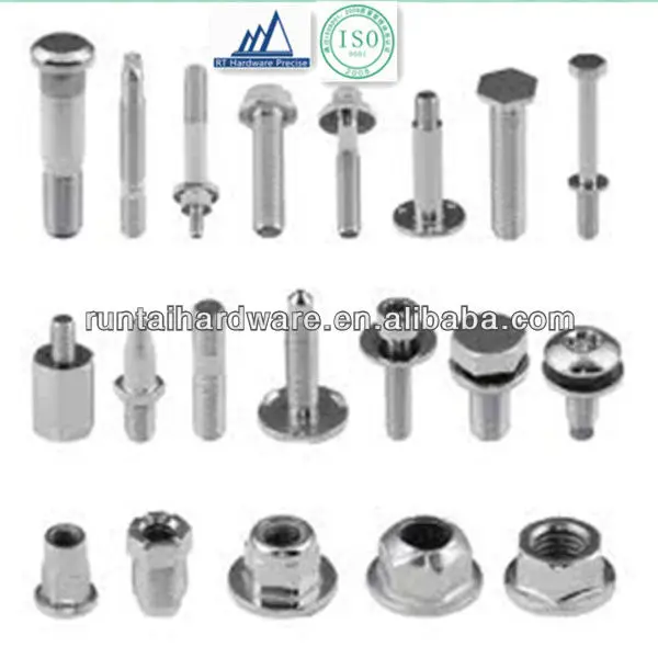 Types Of Bolts Types Of Bolts