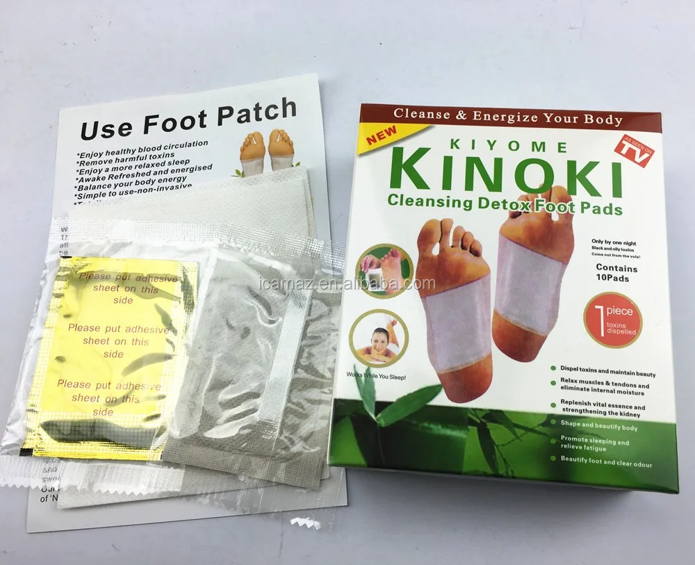 2017newest Powder Shape Kinoki Detox Foot Pad,With Medicine Adhesive
