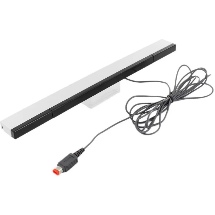 

for Nintendo Wii Sensor bar for WiiU Wired LED Infrared ray motion, White