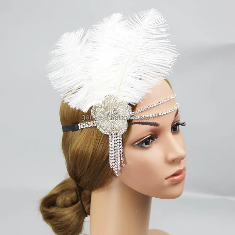 Retro Fashion 1920s Headband Roaring 