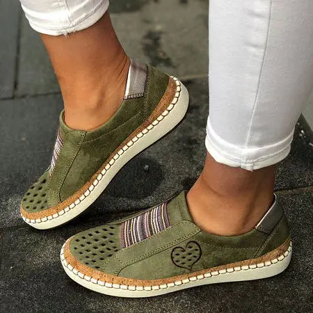 

F20949A Wholesale Hot style large size with casual shoes for women, Green,white,blue,red