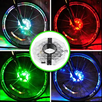 round bike light