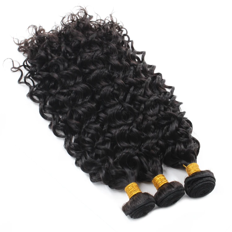 

Water Wave Raw Temple Hair unprocessed cabelos 100 humano organicos longos