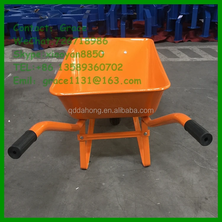 Chinese Cheap Wheelbarrow For Kenya Philippines Motorized Steel