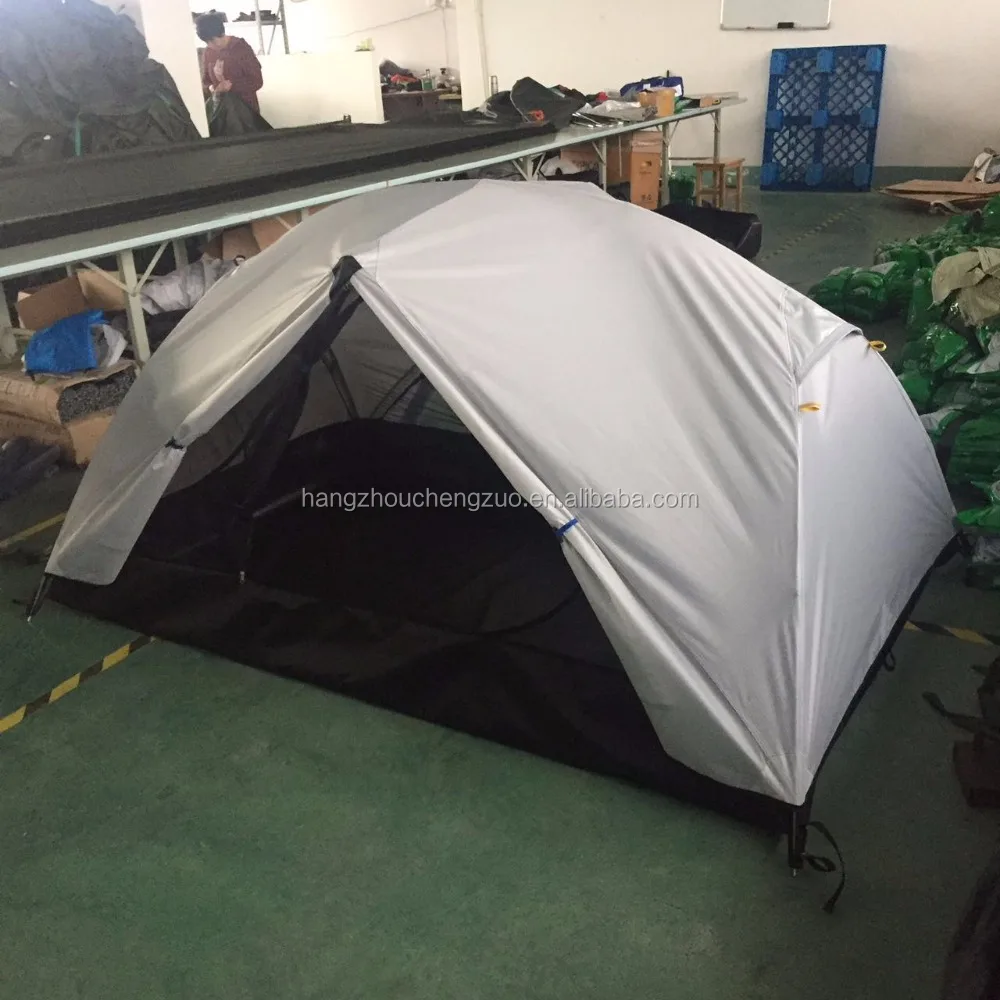 

High-end Ultralight Aviation Aluminum Pole Double Layers 2-3 Person Waterproof Backpacking Tent, TXZ-015B Ripstop Camping Tent