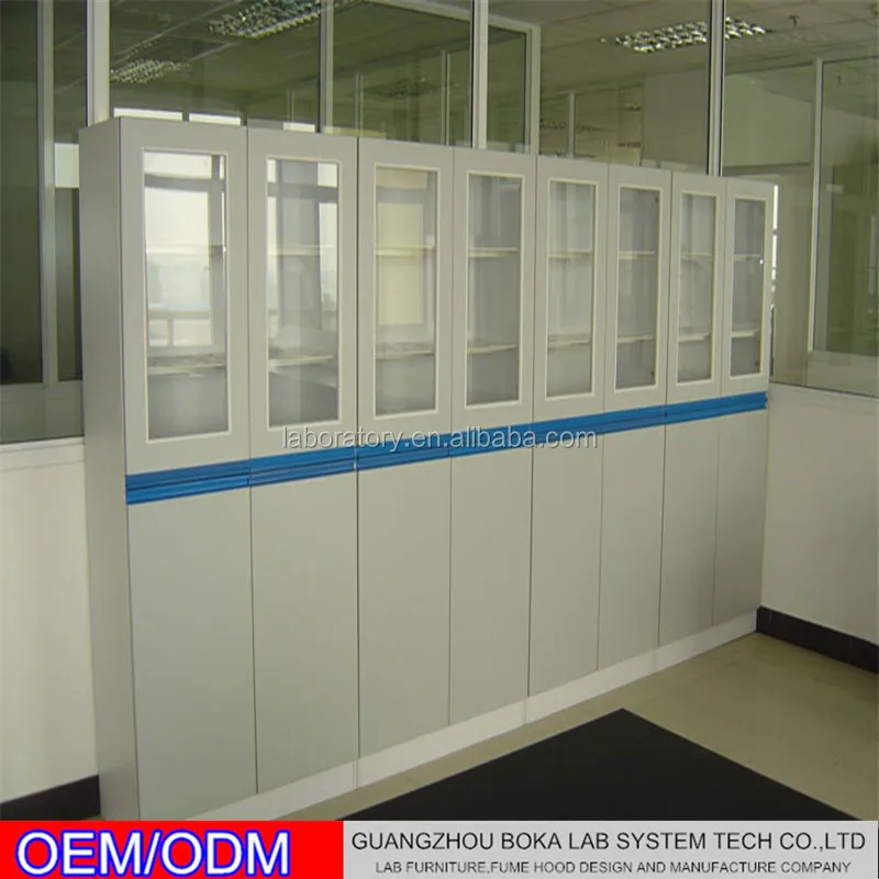 Full Steel Lab Glassware / Utensil Storage Cupboard / Lab