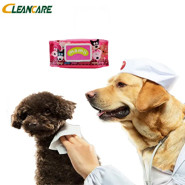 antiseptic sterilizing disinfection pet cleaning wet wipes with