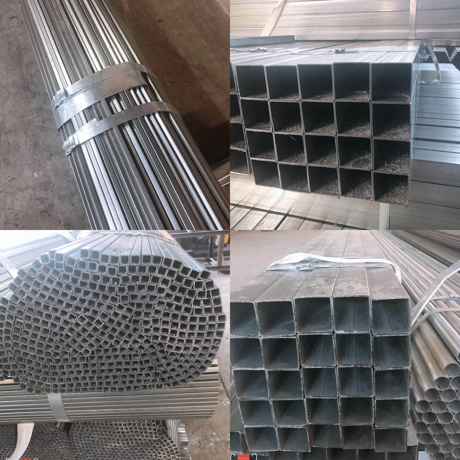 Zinc-Aluminium-Magnesium square pipe