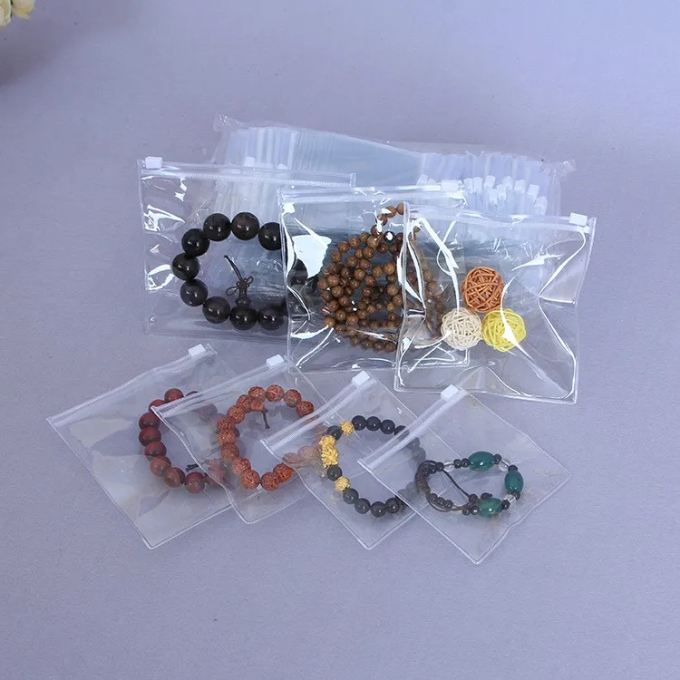 Bulk Custom Printed Vinyl Small Waterproof Pouch Bag Clear Plastic Pvc