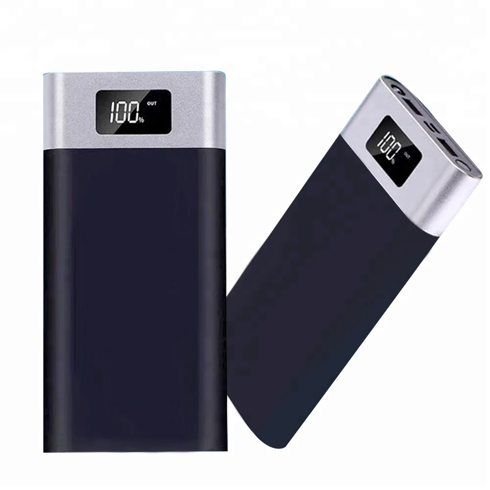 

20000mah Portable Power Source External Battery Dual USB LED Flashlight Mobile Phone Fast Charging Power Bank