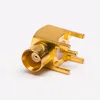 MCX Female Connector Right Angle Through Hole For Pcb Mount