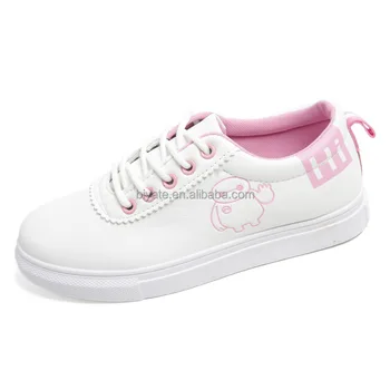 stylish white shoes for girls