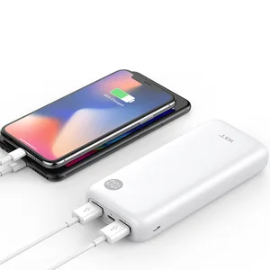 WST ABS 20000 mAh Portable Power Bank Digital Display