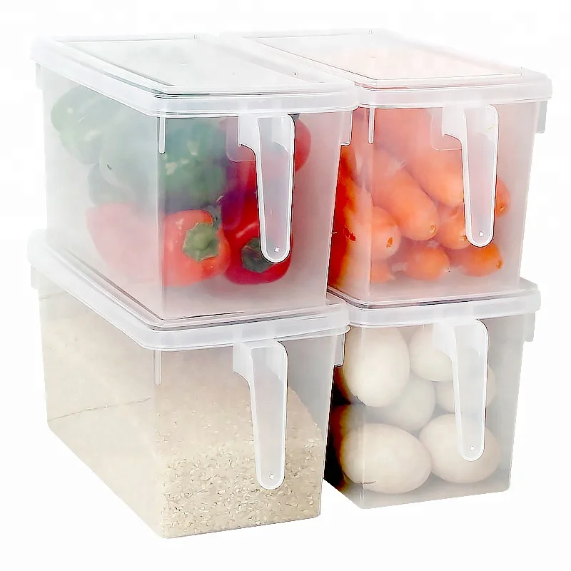 

Sales promotion useful refrigerator food storage box, Transparent