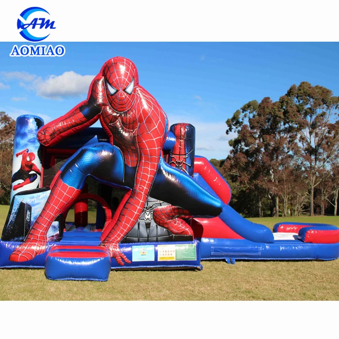 
Popular spiderman inflatable bounce house inflatable spiderman jumping castle 