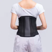 

Back Brace Lumbar Spine Support Lumbar Back Support Private Label Black Color For reduce the back pain