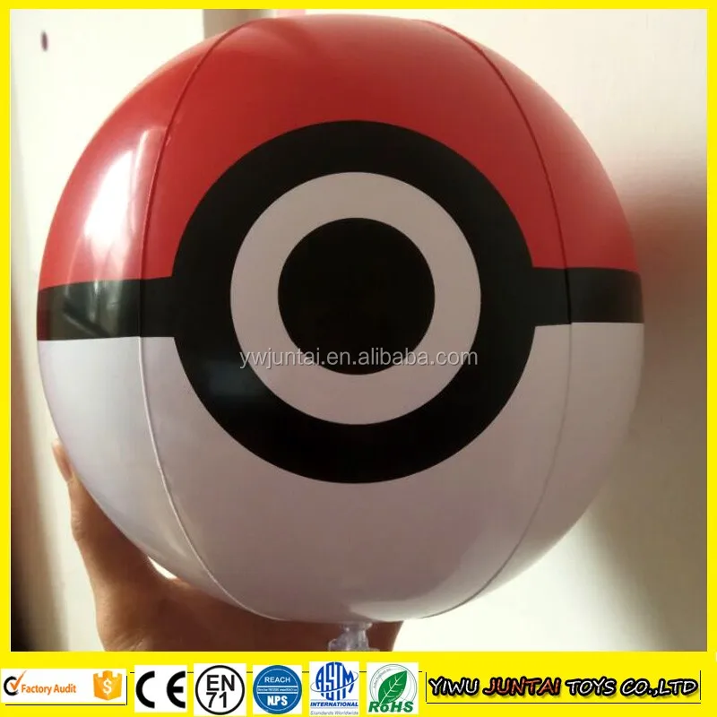 Whole Sale 12inch Diameter Inflatable Pokemon Ball Beach Ball Buy