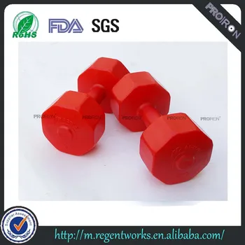 plastic dumbbell weights