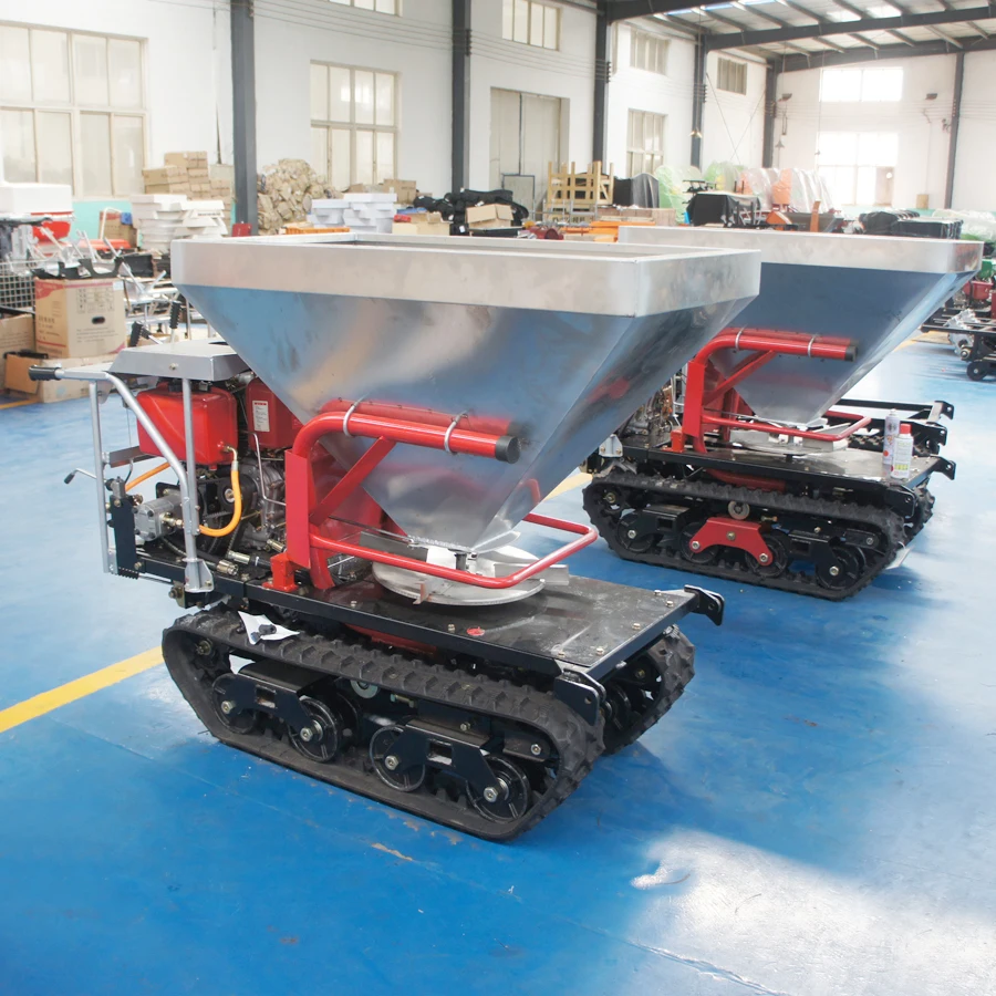 Mini Crawler Type Hydraulic Motor Drive Fertiliser Spreader Buy