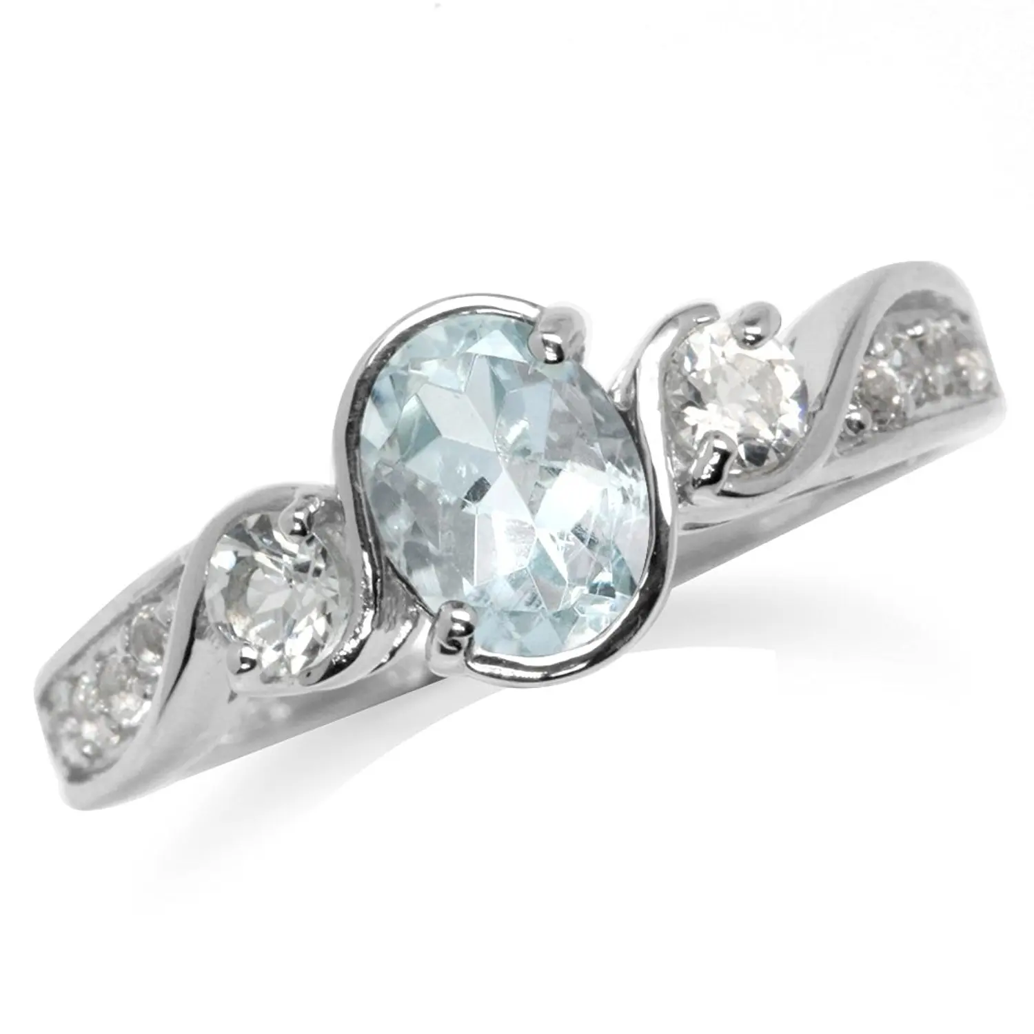  Cheap Blue Aquamarine Ring find Blue Aquamarine Ring 