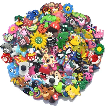 Pvc Different Cartoon Shoe Charms Shoe Accessories Shoe