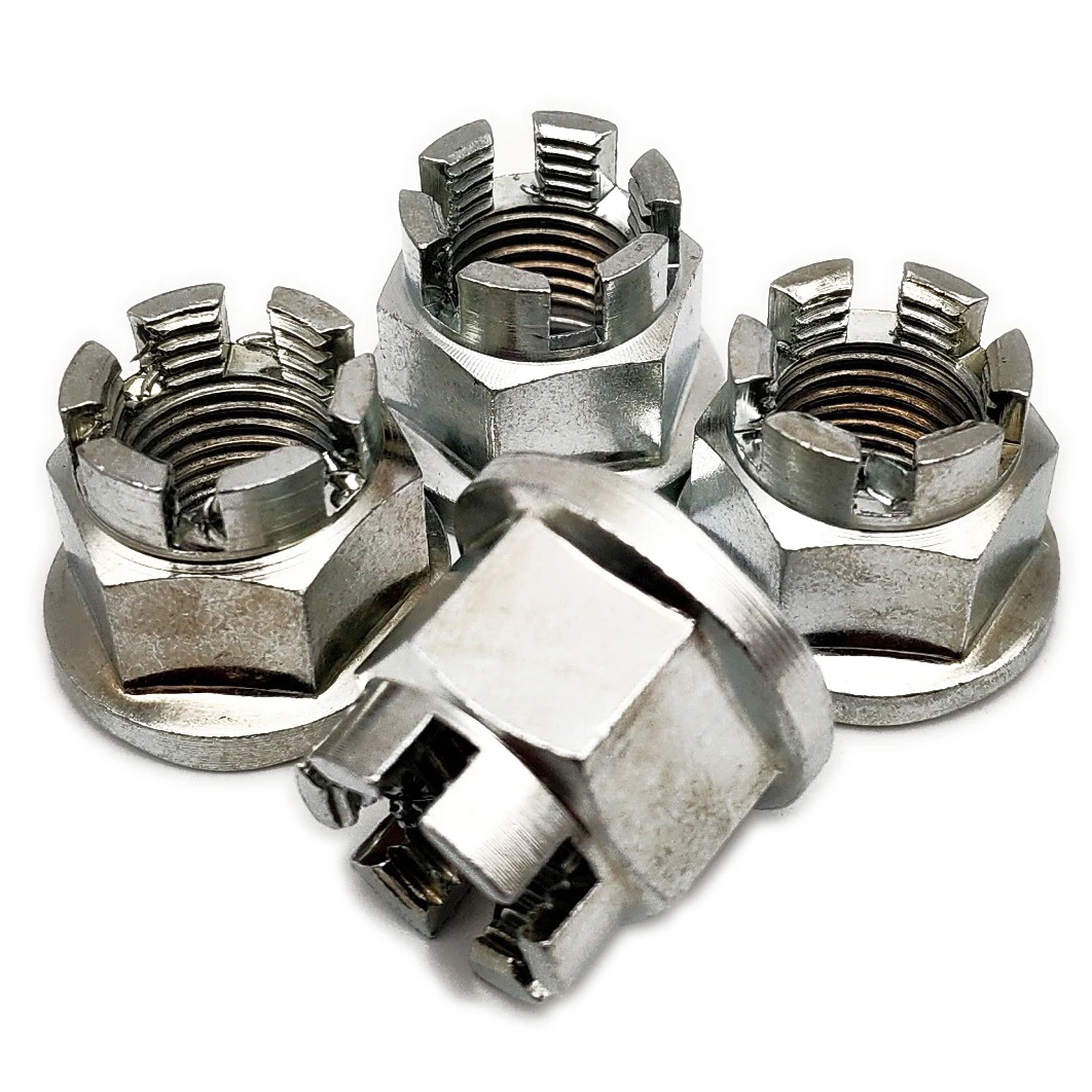 Hex Flange Slotted Castle Nut Buy Castle Nut,Slotted Castle Nut,Hex
