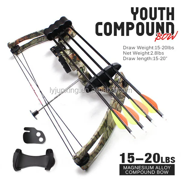 compound bow and arrow set