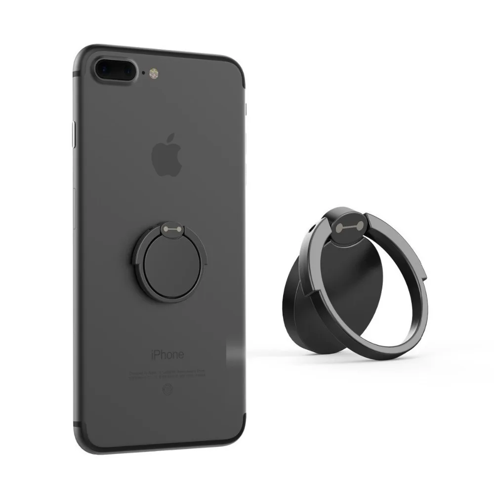 Finger Ring Stand 360 Rotation Thin Universal Phone Ring Holder Kickstand for iPhone X and other smartphones