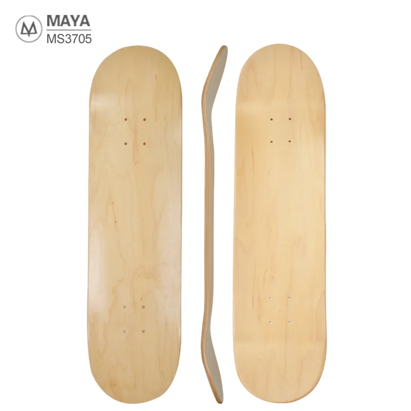 Good Quality Canadian Maple Skateboard Veneer Wholesale Uncut